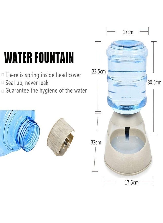 LOMESH Pet Water Dispenser Station - Replenish Pet Waterer for Dog Cat Animal Automatic Gravity Water Drinking Fountain Bottle Bowl Dish Stand (Pack of 1, Multicolor) (3.8 LTR) - Image 5